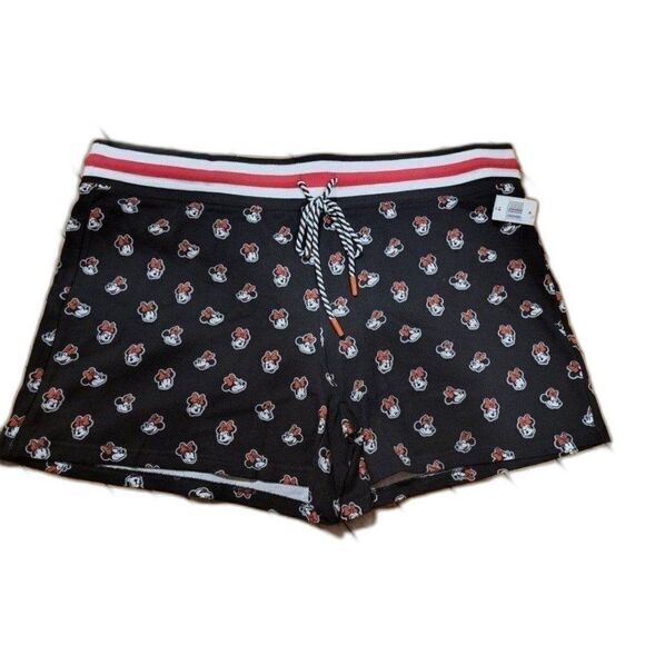 Disney Women's Lounge Shorts Minnie Mouse Plus Size 1X - Picture 7 of 8